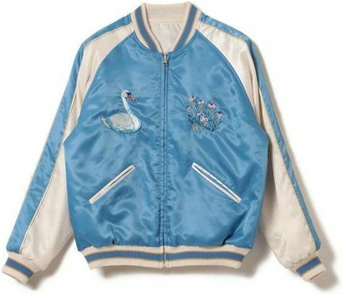 Amazon.co.jp: BEAMS COUTURE ルルメリーのリバーシブルスカジャン