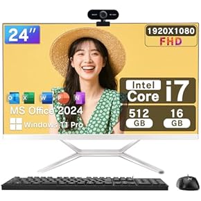 Amazon.co.jp: 一体型 - デスクトップ: パソコン・周辺機器