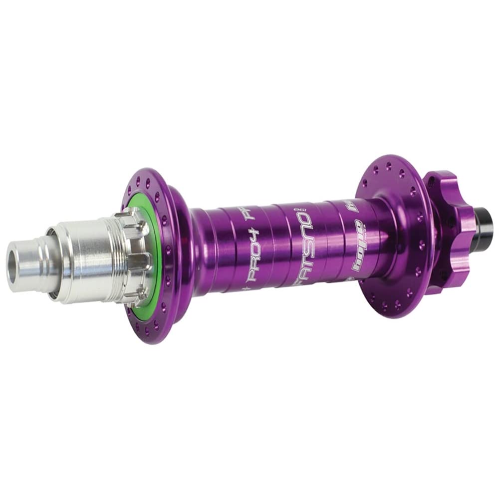 Amazon.com : Hope Fatsno Pro 4 Rear Hub 32H 197mm x 12mm Purple XD
