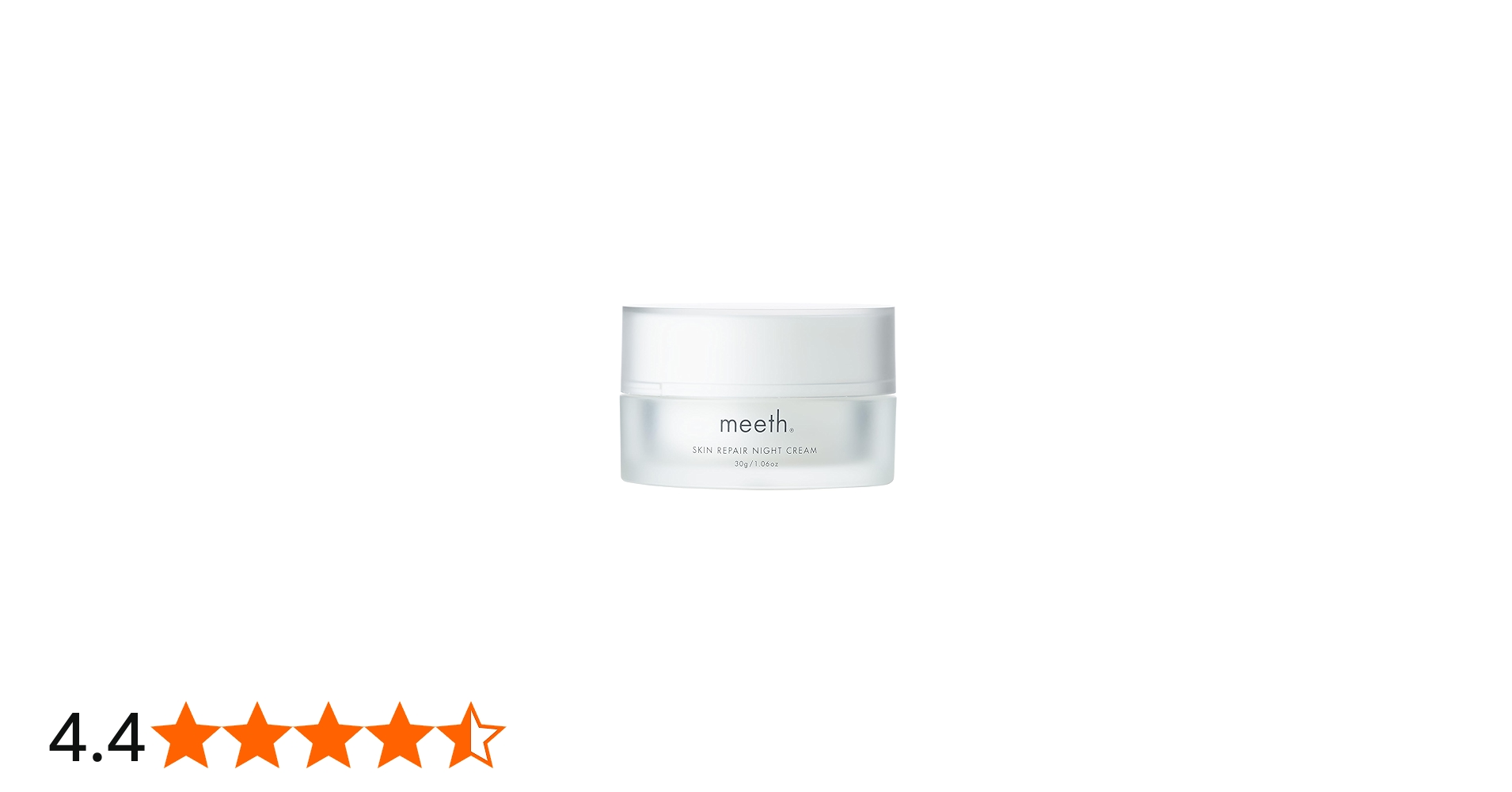 Amazon | meeth (ミース) スキンリペア ナイトクリーム 〈夜用クリーム