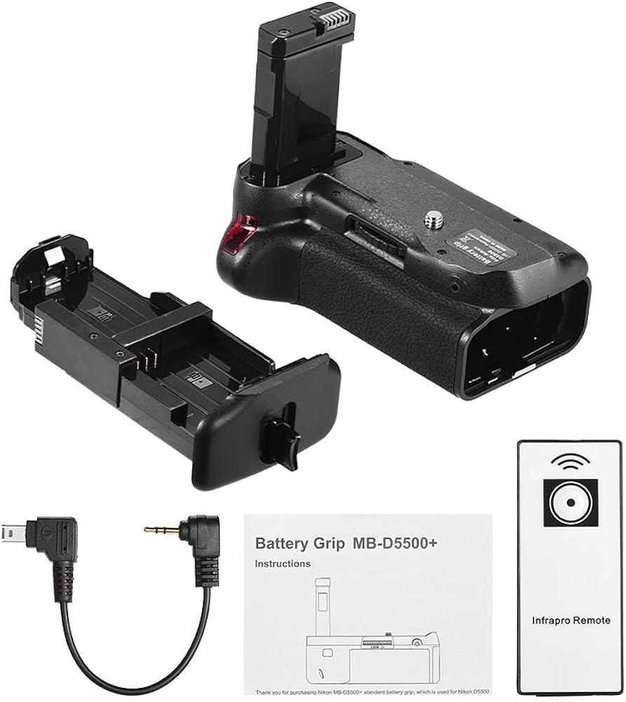 Amazon.co.jp: バッテリーグリップ交換用 NikonD5500 D5600 SLR
