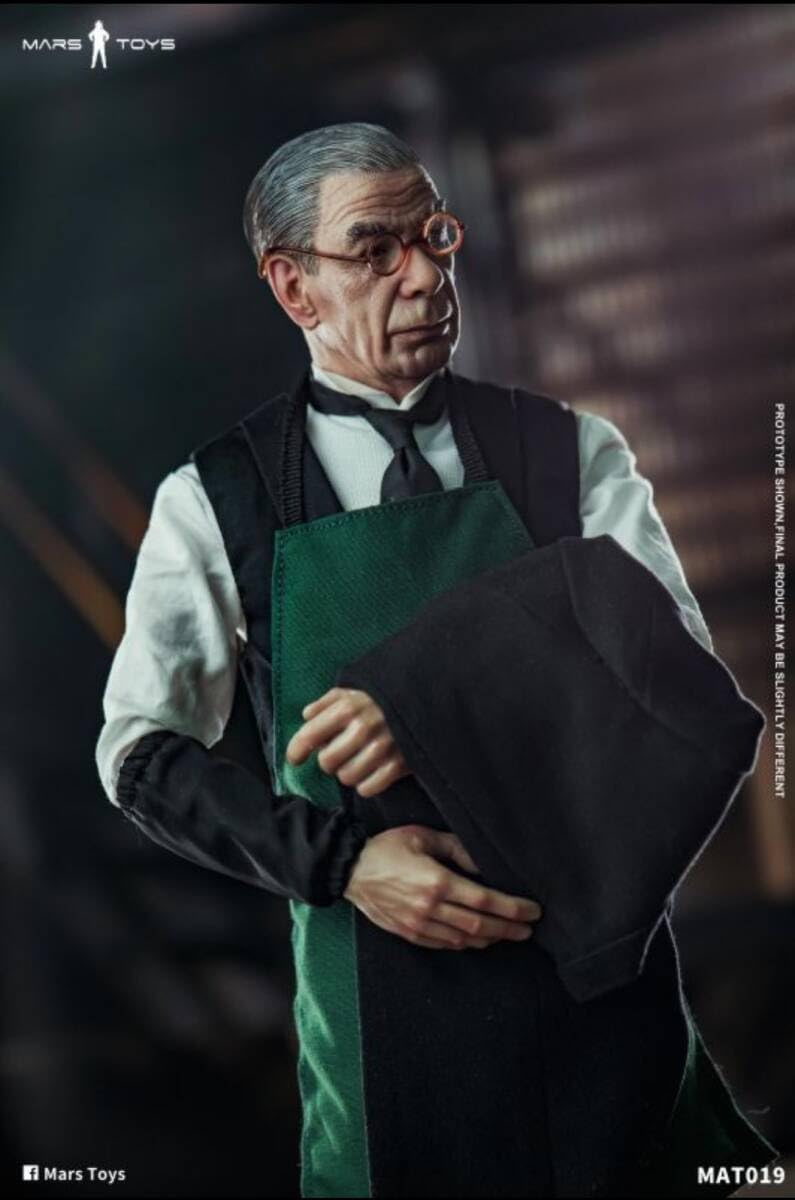 Amazon.co.jp: 1/6 アルフレッド・ペニーワース アクションフィギュア