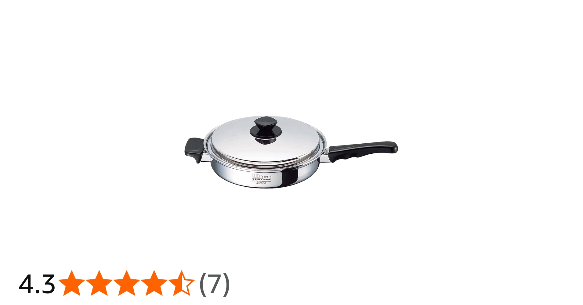 Amazon｜ビタクラフト フライパン 27cm ウルトラ 補助把手付 9410