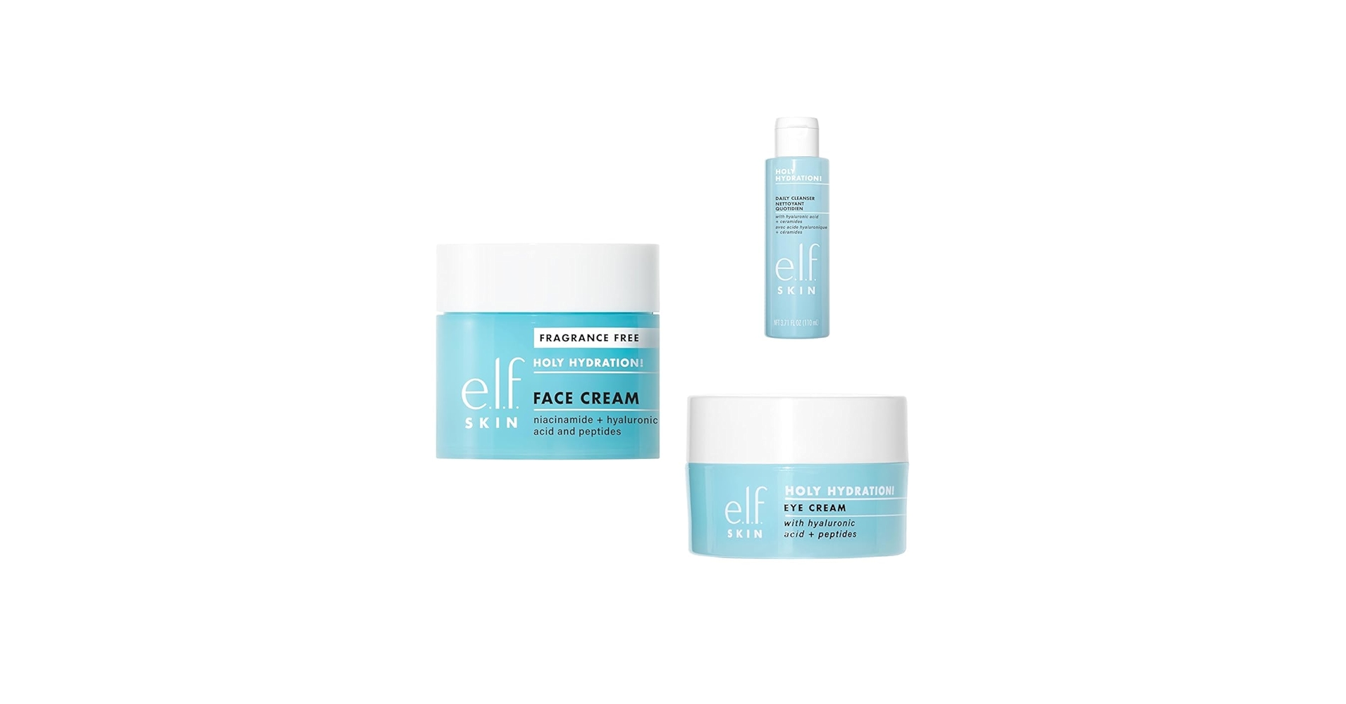 Amazon.com: e.l.f. SKIN Holy Hydration! Trio, Includes Fragrance