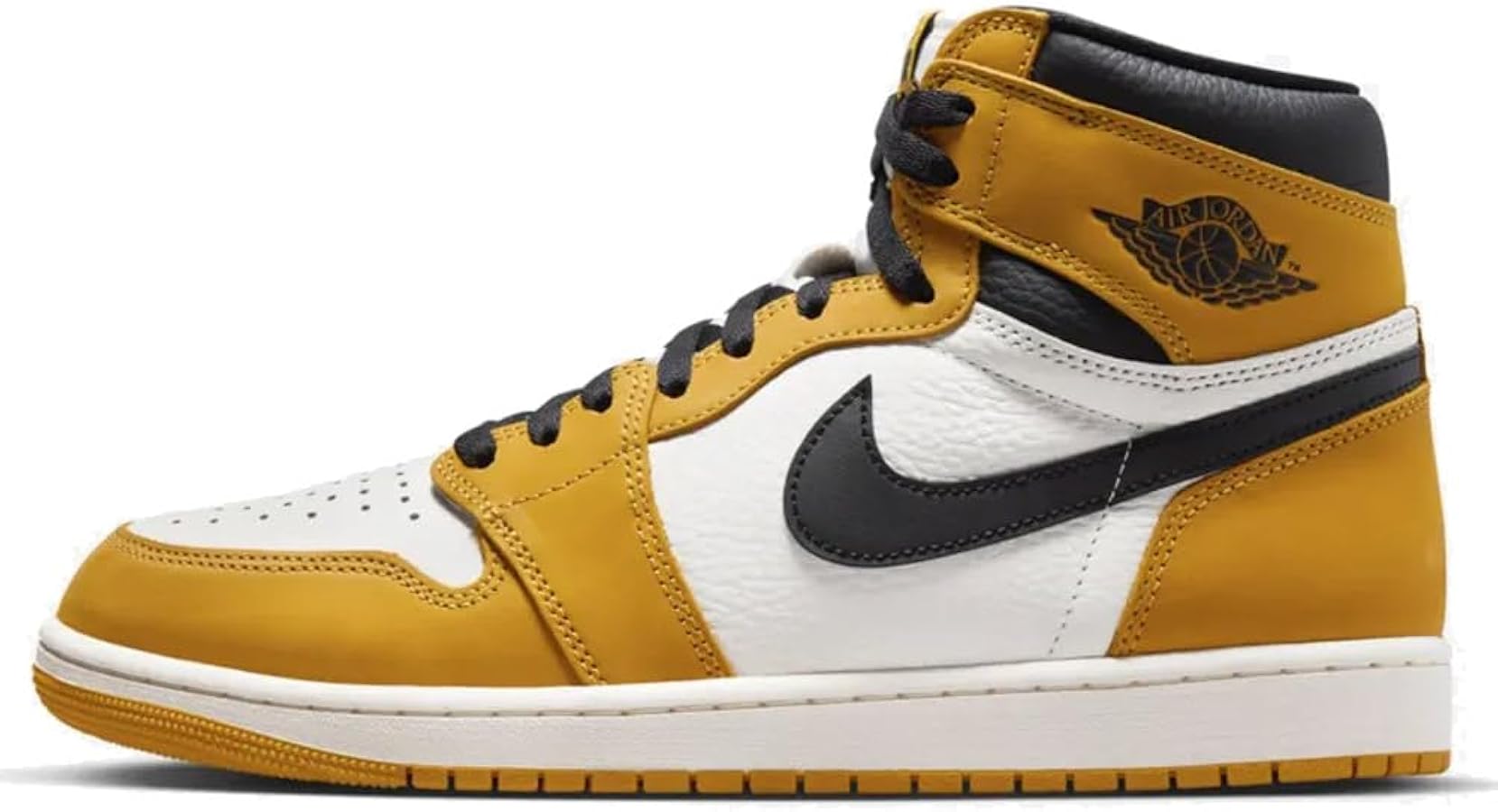 NIKE Air Jordan 1 Retro High OG Yellow Ochre (DZ5485-701, Yellow