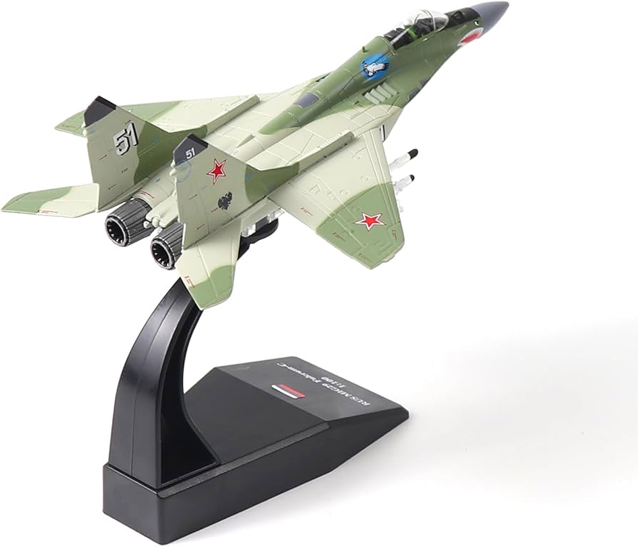 Amazon.co.jp: NUOTIE 1/100 Mig-29 支点金属戦闘機モデルキット