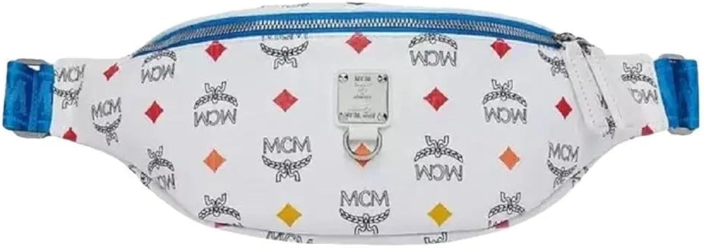 Amazon.com | MCM Womens Fursten Spektrum Visetos Belt Bag Small