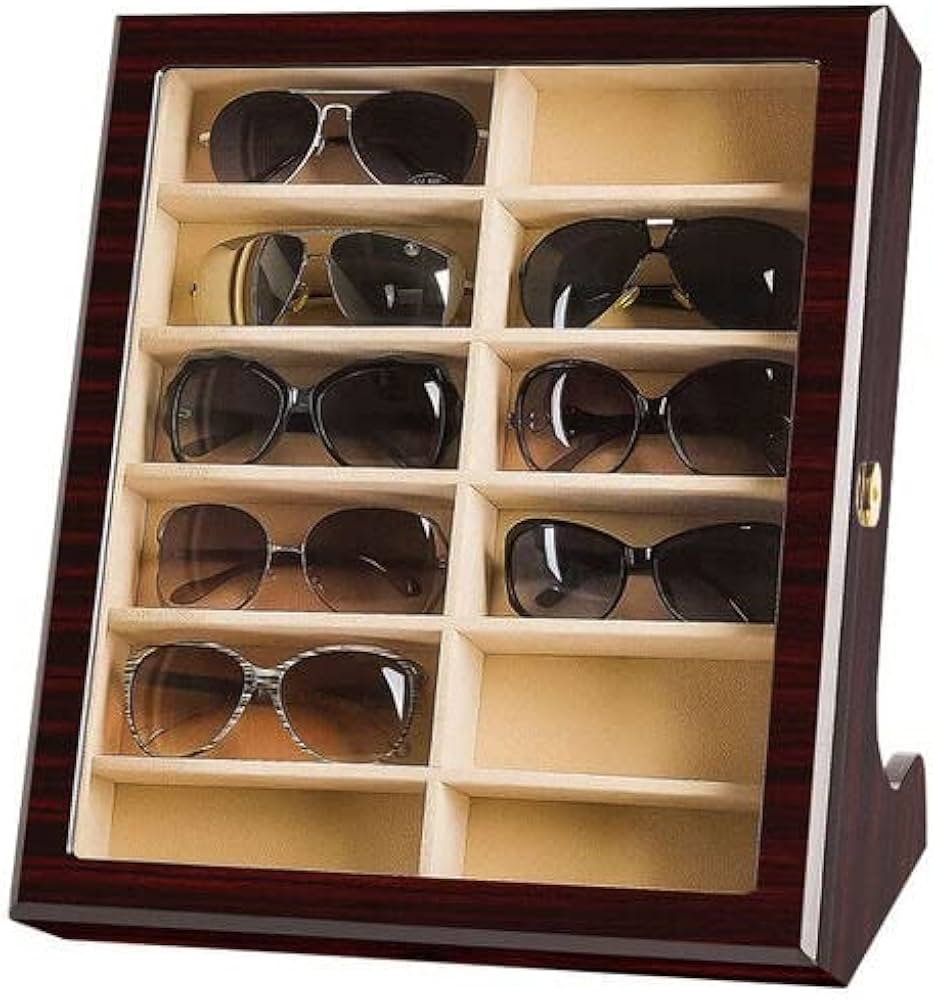 Amazon.co.jp: メガネホルダー 眼鏡 サングラスケース 収納ボックス