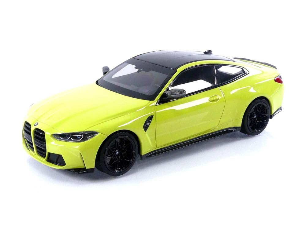Amazon.com: Minichamps 155020120 1:18 BMW M4-2020-Yellow