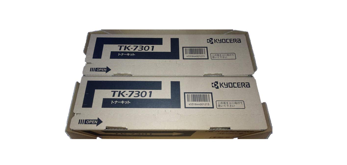 Amazon.co.jp: 京セラ トナーカートリッジTK-7301 2本セット 純正品