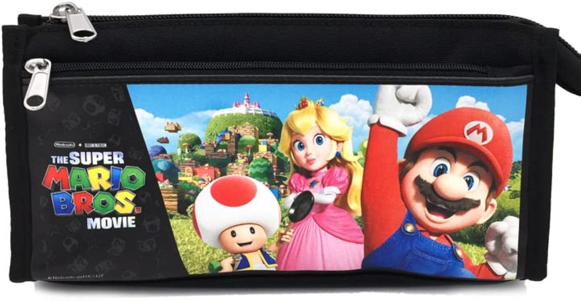 Amazon.co.jp: 三菱鉛筆 スーパーマリオペンケース B柄 ブラック