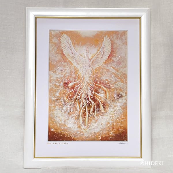 Amazon.co.jp: 絵画 インテリア おしゃれ 鳳凰 ヒーリングアート