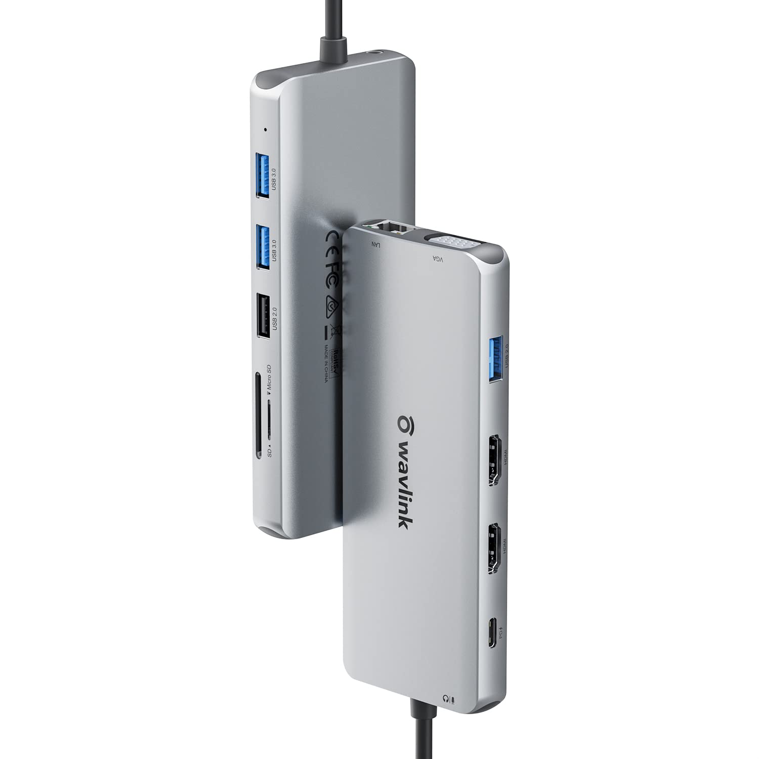 Amazon | WAVLINK ドッキングステーション type c/USBアダプター