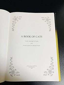 Amazon.co.jp: 超レア本 藤田嗣治 挿絵本 (洋書）『A Book Of Cats