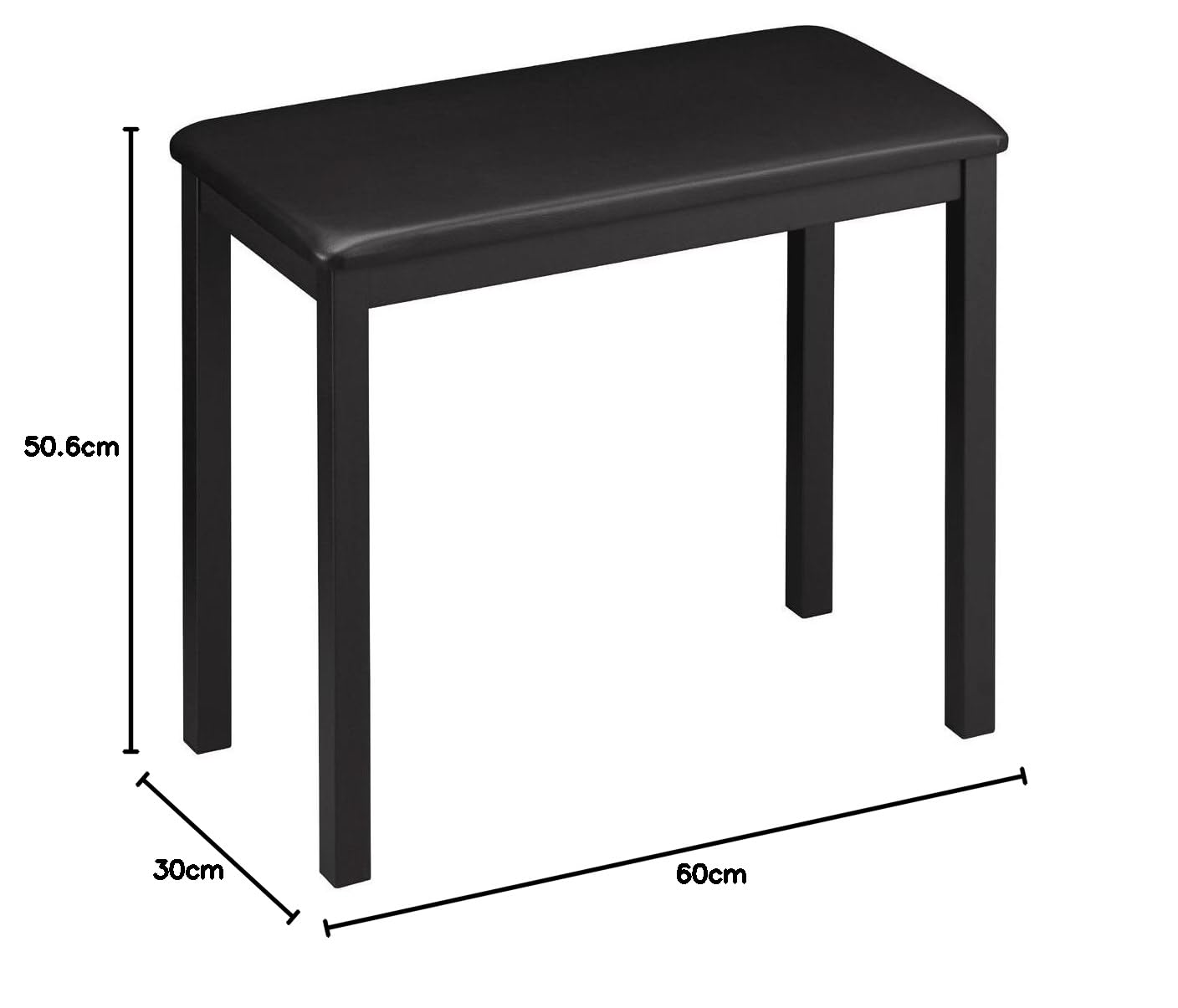 Amazon | カシオ (CASIO) 純正 イス CB-7BK ブラック | ベンチ | 楽器