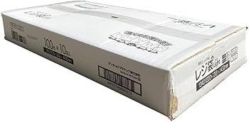 Amazon.co.jp: レジ袋 関西35号 関東20号 1,000枚 乳白 ヨコ22cm×タテ