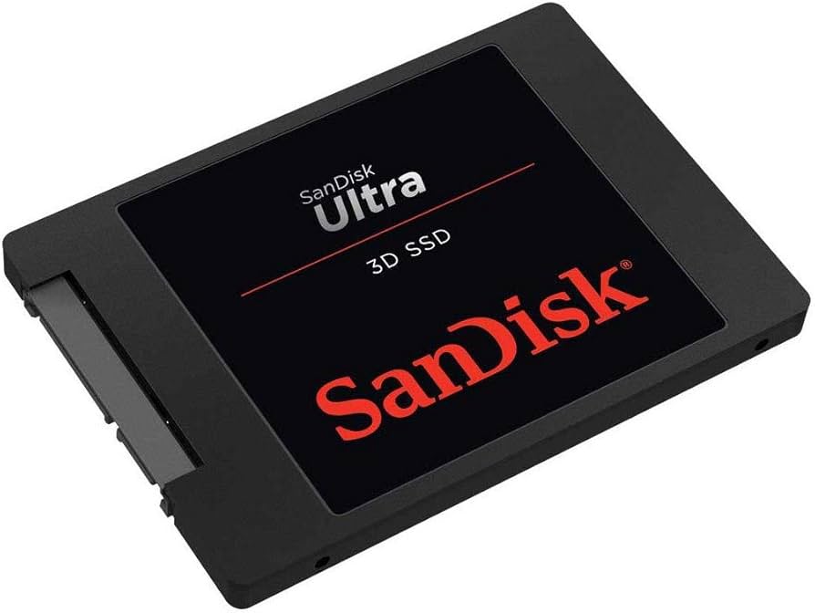 SanDisk Ultra 3D SSD 1 TB (Leessnelheden Tot 560 MB/s, NCache 2.0