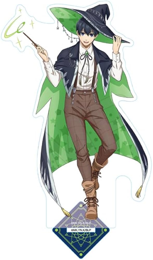 Amazon.co.jp: ブルーロック 潔 世一 アクリルスタンド 魔法使いver