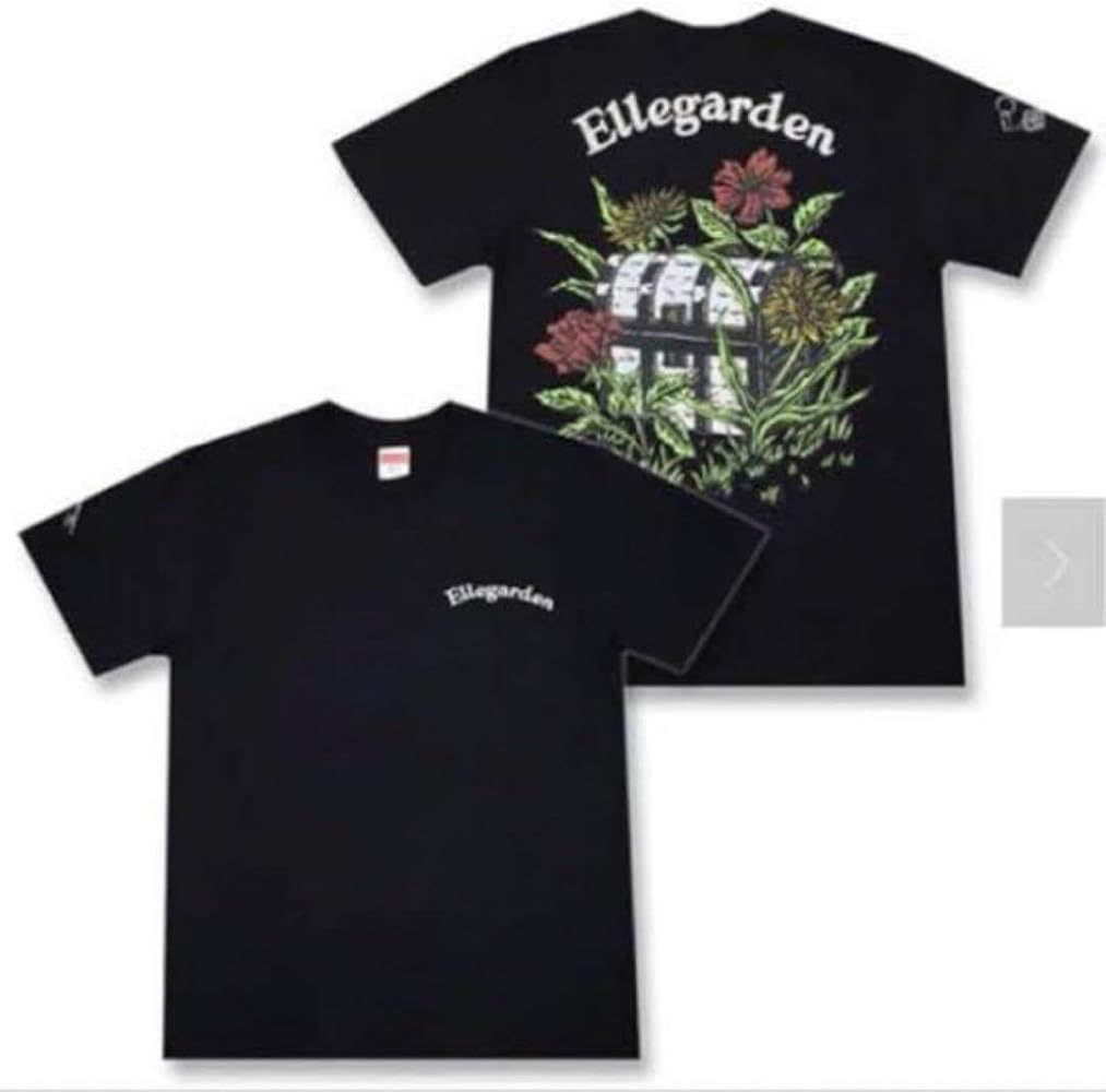 Amazon.co.jp: ELLEGARDEN エルレガーデン 宝箱Tシャツ XLサイズ KB