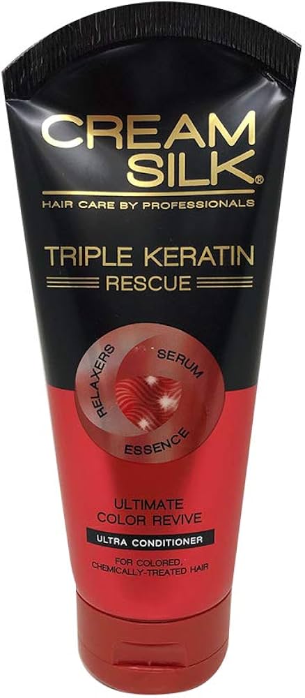 Cream Silk Triple Keratin Rescue Ultimate Color Revive Ultra