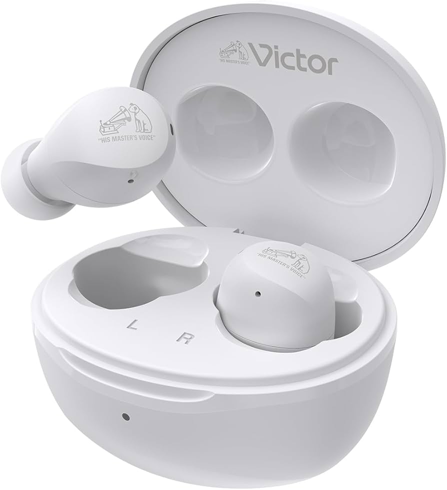 Amazon.co.jp: JVCケンウッド Victor HA-A6T-W ワイヤレスイヤホン