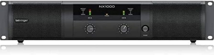 Amazon | Behringer パワーアンプ 最大出力500Wx2 スピコンコネクター