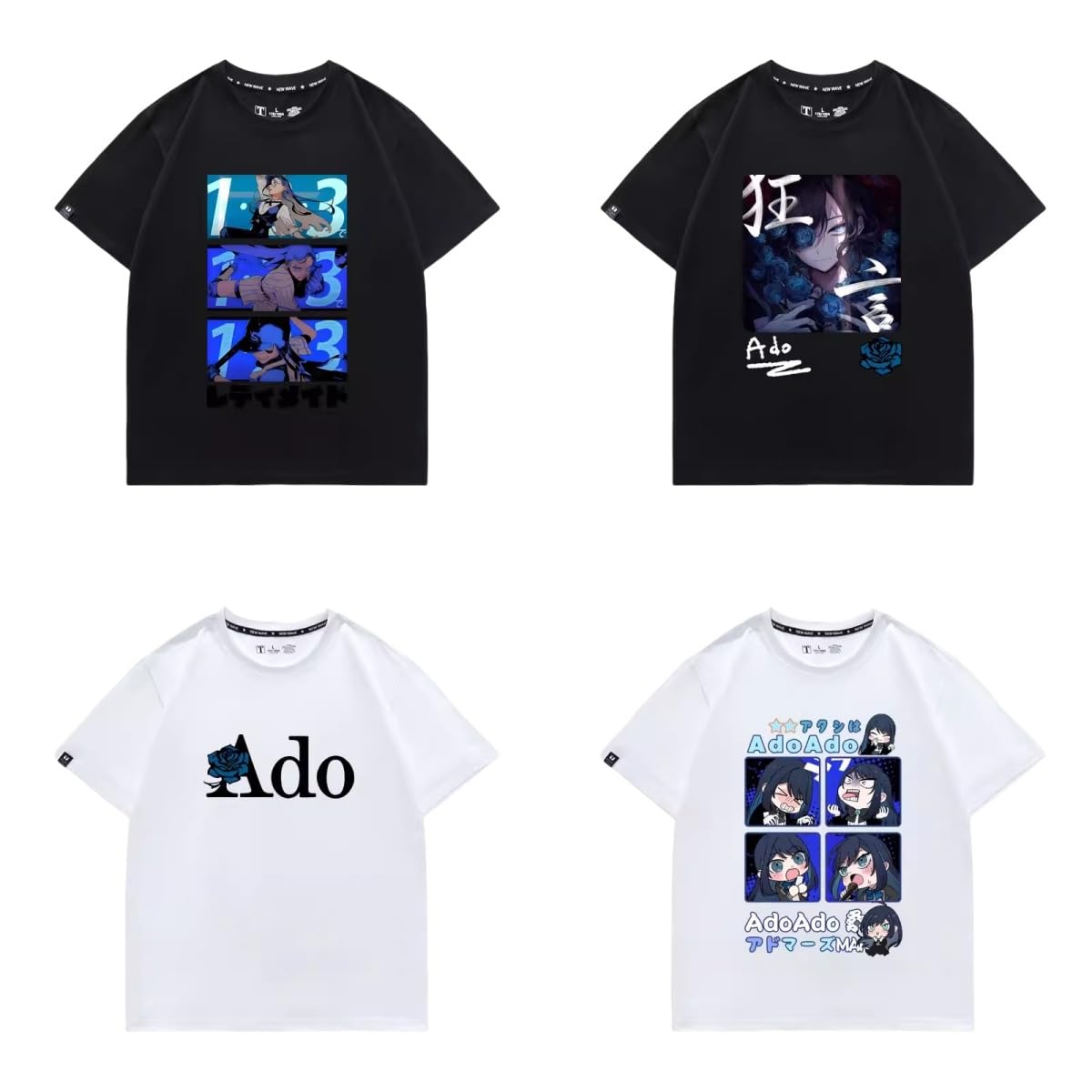 Amazon.co.jp: Ado アド Tシャツ 半袖 ティーシャツ 夏服 通勤 通学