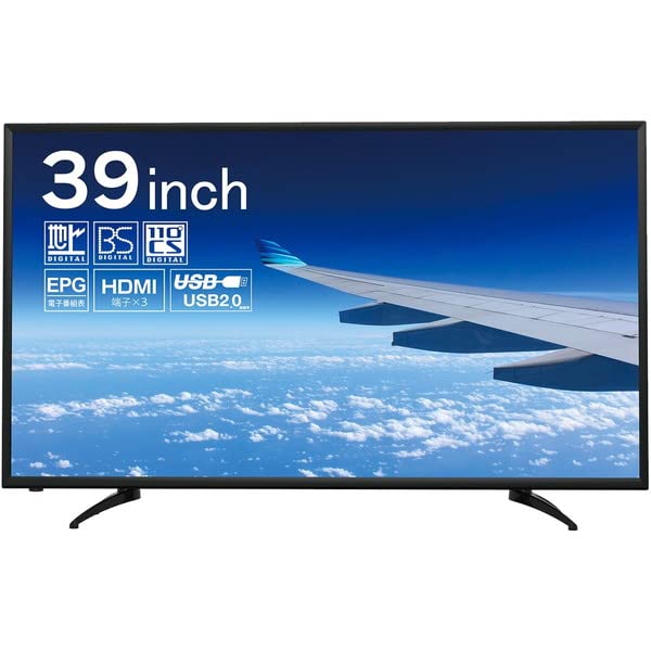 Amazon | テレビ 39型 液晶テレビ フルハイビジョン 39V 39インチ 外