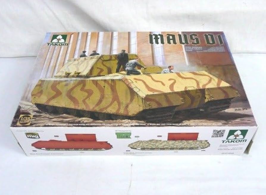Amazon.co.jp: TAKOM タコム 1/35スケール MAUS マウス V1 WWII ドイツ