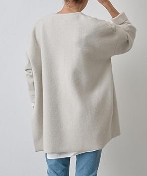 Amazon.co.jp: [BEARDSLEY] [ビアズリー] 洗えるニットコート