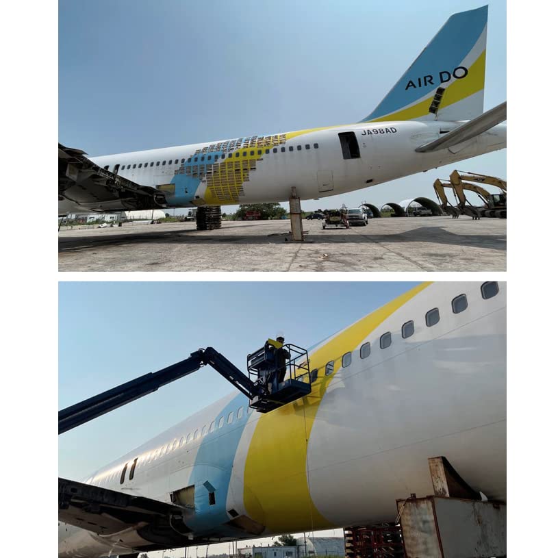 Planetags B767 Ja98Ad White Airdo Plane Tags Aircraft Refurbished