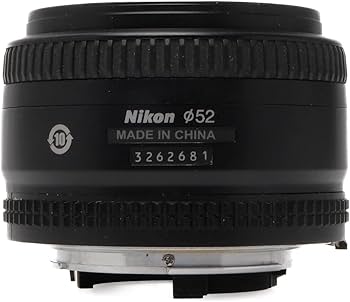 Amazon.com : Nikon AF FX NIKKOR 50mm f/1.8D Lens for Nikon DSLR