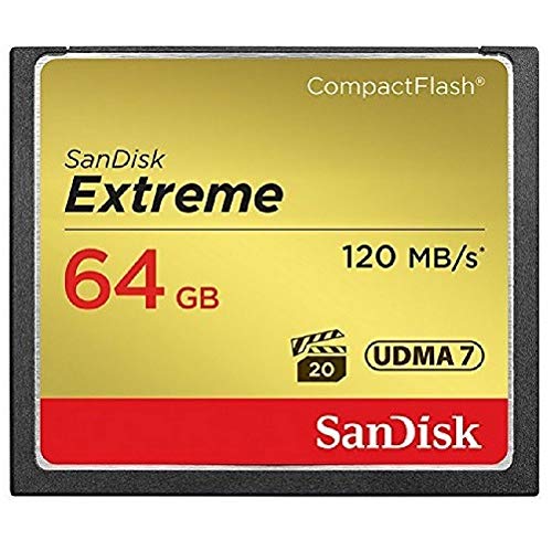 Amazon.com: SanDisk Extreme 64GB CompactFlash CF Memory Card (2