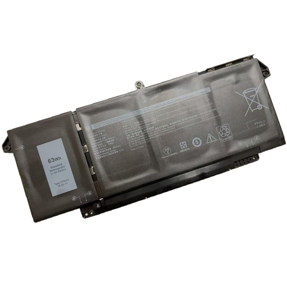 Amazon.co.jp: 7FMXV (15.2V 63Wh) 互換バッテリー 適合Latitude 5320