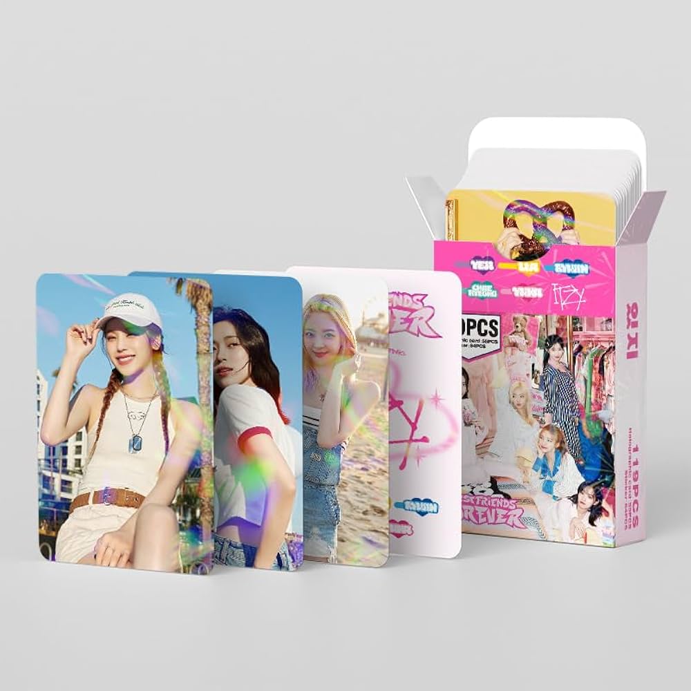 Amazon.co.jp: kpop 119枚レーザーカード ITZY 新アルバム RINGO