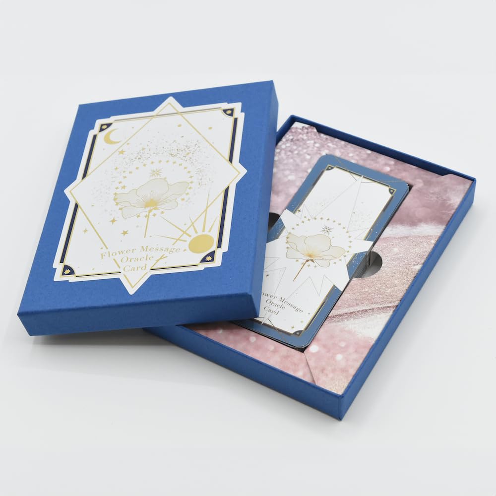 Amazon.co.jp: flower message oracle card〈4ヶ国語版〉（フラワー