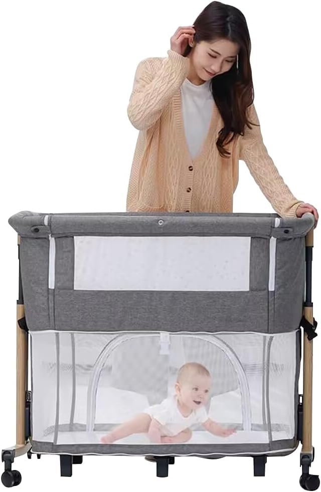 Amazon.co.jp: ベビーベッド ミニ 添い寝 折りたたみ 持ち運び