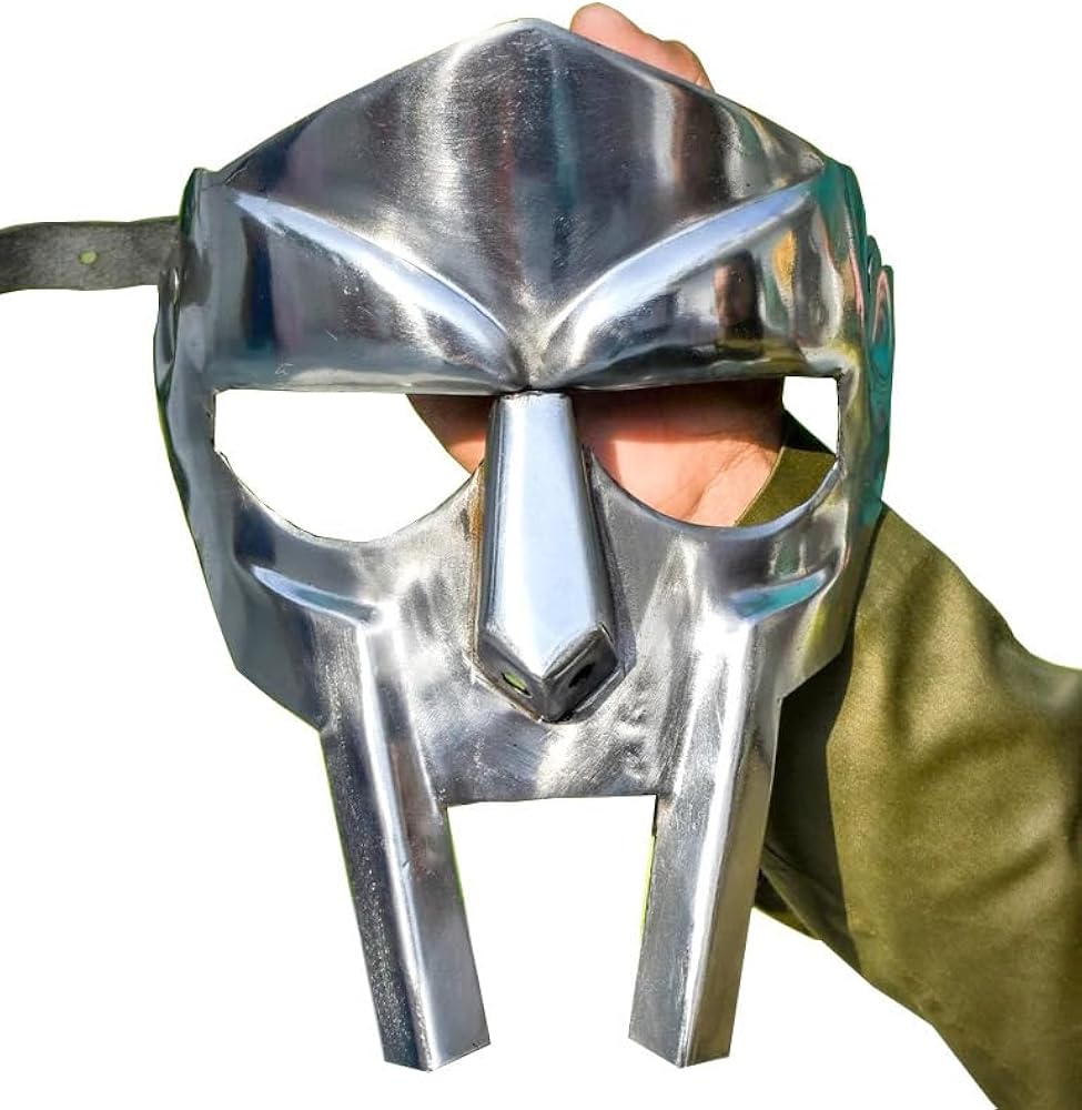 Amazon.com: SARA NAUTICAL MF DOOM Mask Mad-villain Mild Steel Face