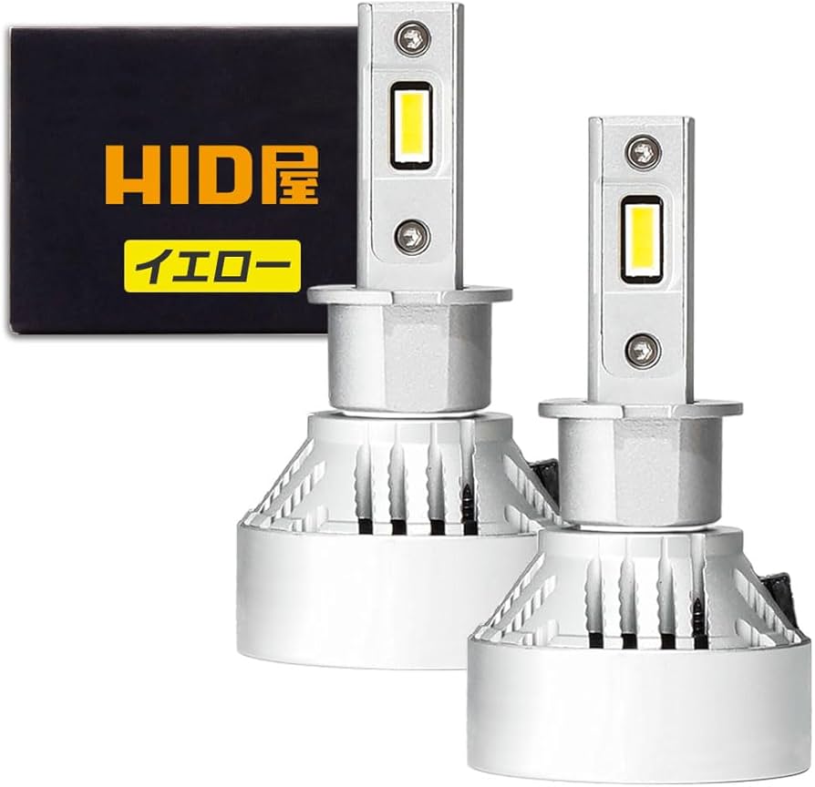 Amazon | HID屋 H3 H3C 10400lm LED フォグランプ 黄色 イエロー 3000K