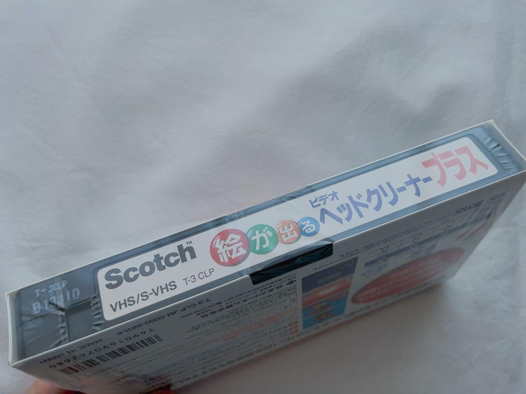 Amazon.co.jp: Scotchスコッチ 絵が出るビデオヘッドクリーナープラス