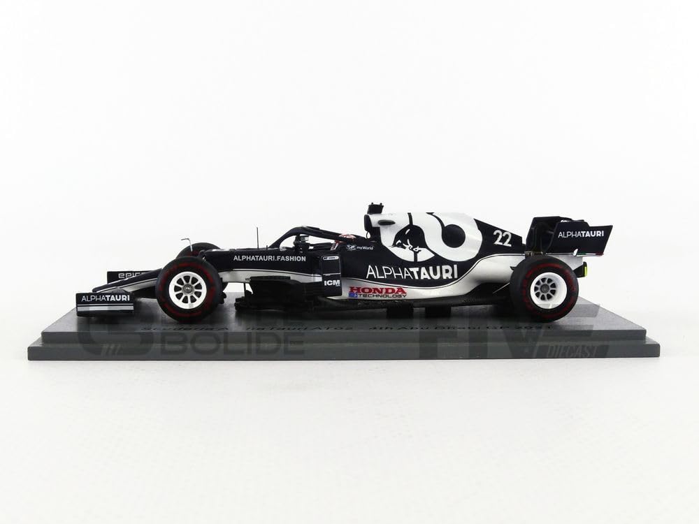 Amazon.com: Spark 1/43 - Alpha TAURI AT02 - GP Abu Dhabi 2021