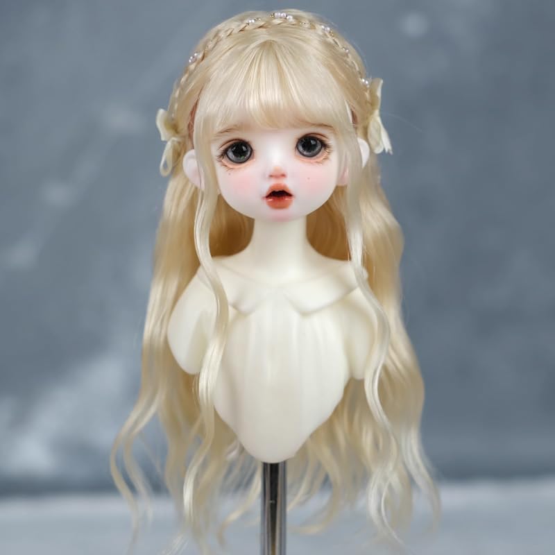 Amazon | ウィッグのみ 1/6 SD DD BJD ドールウィッグ ロングヘア 6-7