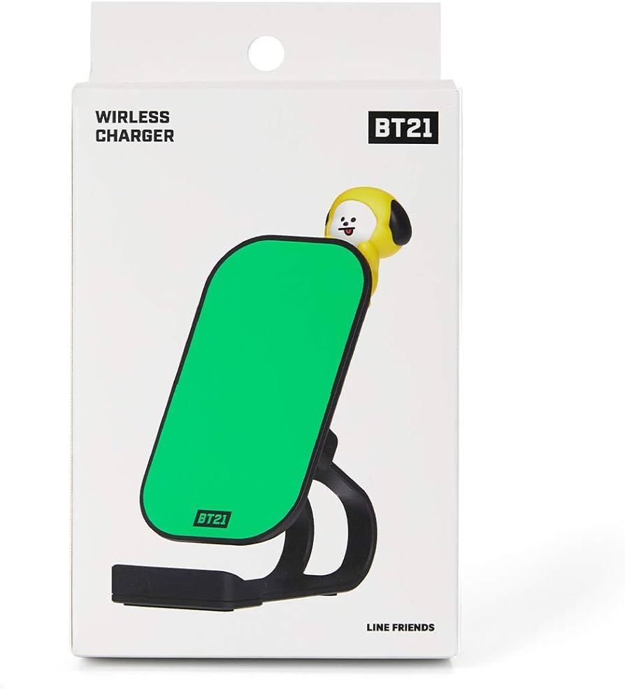 Amazon.com: BT21 CHIMMY Character Design Wireless QI Mobile Phone