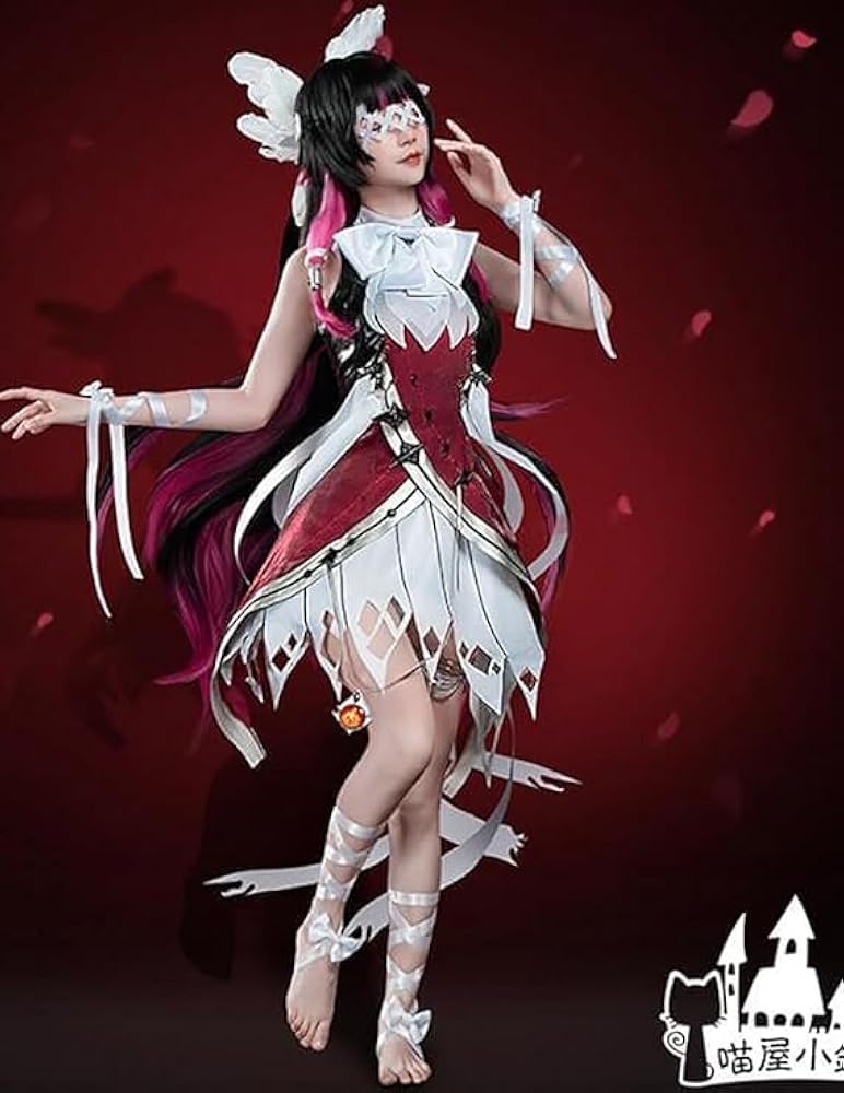 Amazon.co.jp: [yofabアオソラ] 髪飾り付き 原神 ファデュイ執行官 原