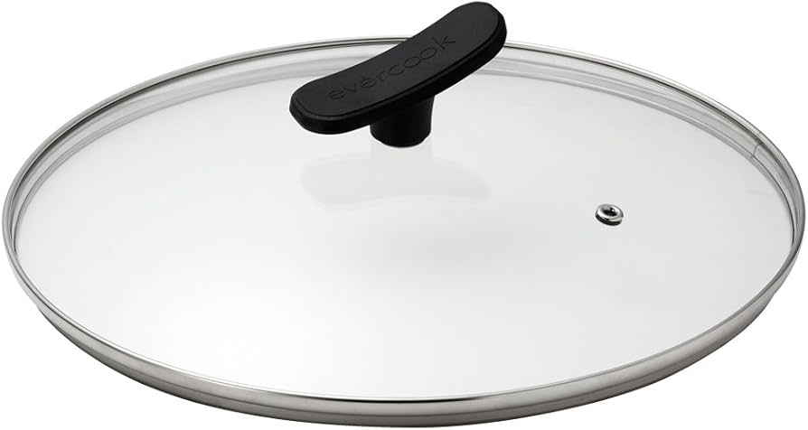 Amazon.co.jp: エバークック 鍋蓋 ガラスふた フライパン 炒め鍋用
