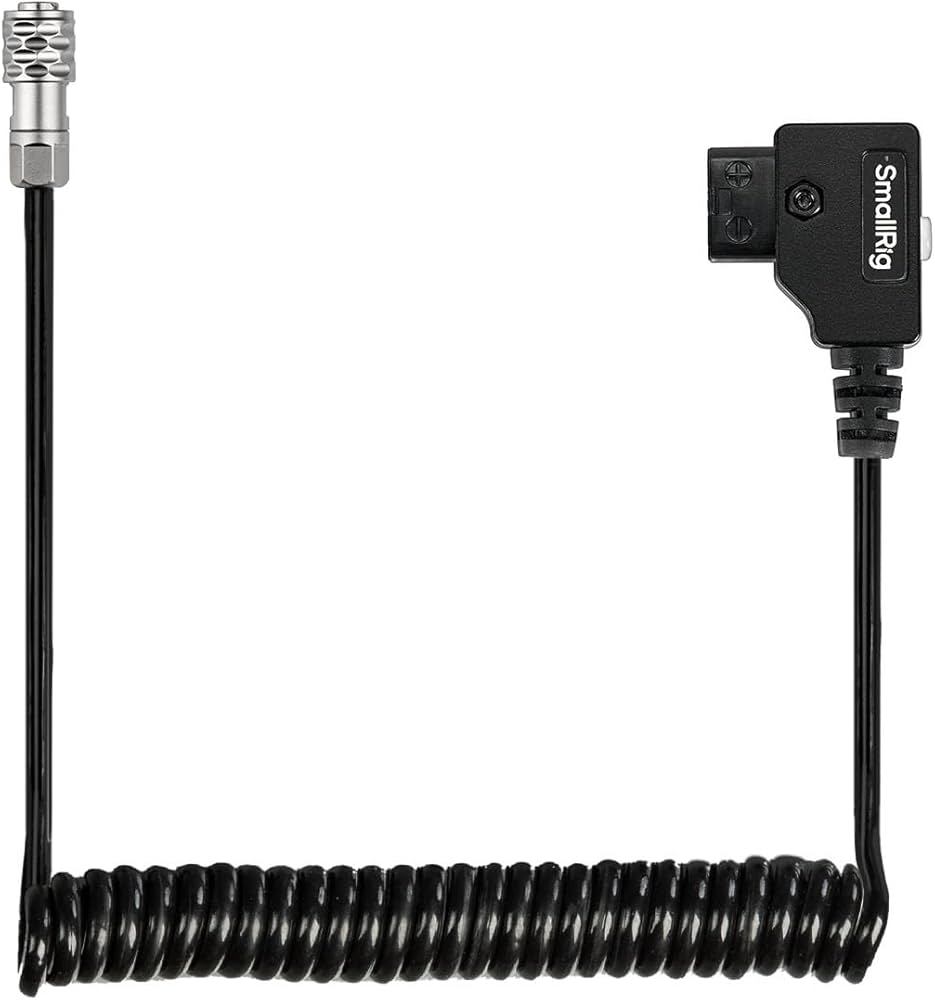 Amazon.com: SMALLRIG D-TAP to BMPCC 4K/6K Coiled Power Cable