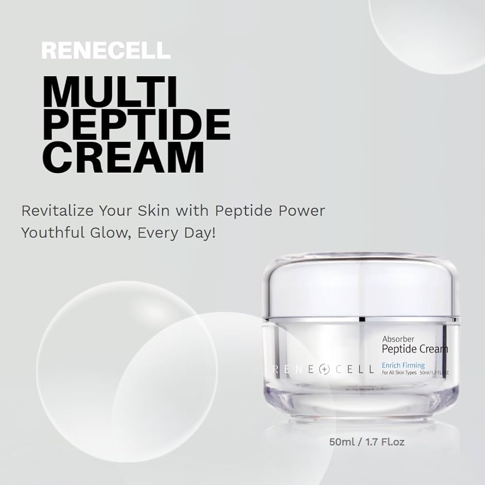 Amazon.com: RENE CELL[Renecell] ABSORBER PEPTIDE CREAM : Beauty