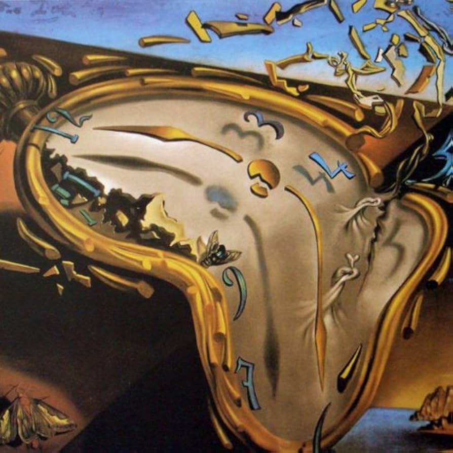 Amazon.co.jp: ポスター サルバドール ダリ 柔らかい時計 額装品