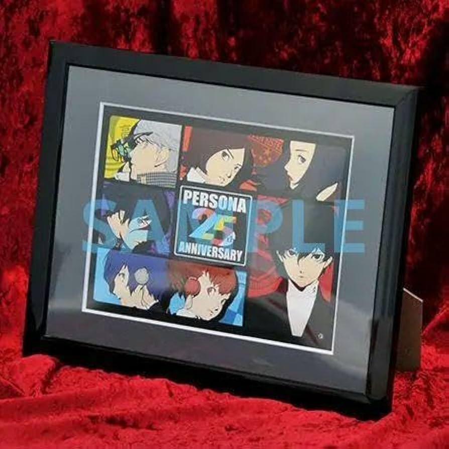 ペルソナ5 額縁額装絵キャラファイングラフ