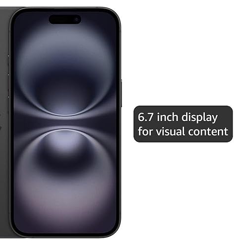 Amazon.com: Apple iPhone 16 Plus, 128GB, Black - T-Mobile (Renewed